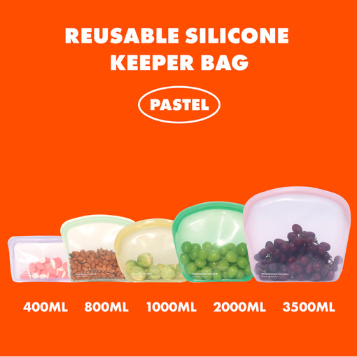 Keeperbag Starter (5pcs)(Reusable Zip Lock)