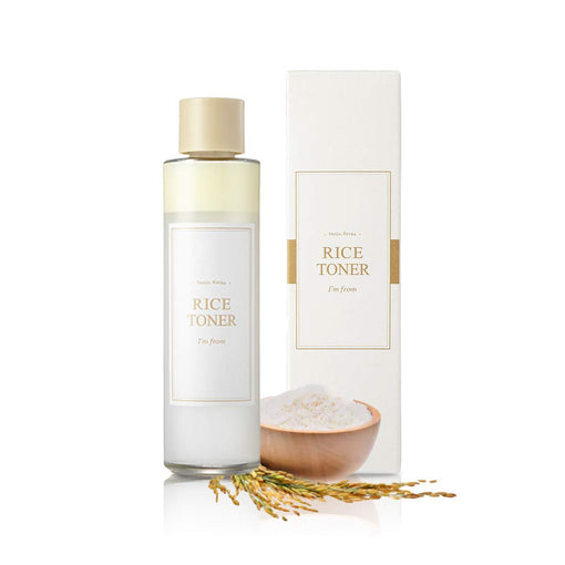 Rice Toner, 5.07 fl oz | Rice Extract from Korea, Glow Essence with Niacinamide, Hydrating for Dry Skin, Vegan, Alcohol Free, Fragrance Free, Peta Approved, K Beauty Toner