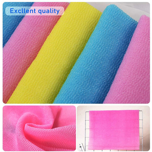 Korean Exfoliating Towel Body Beauty Washcloth Sponge Loofah Exfoliating Body Scrub Back Scrubber